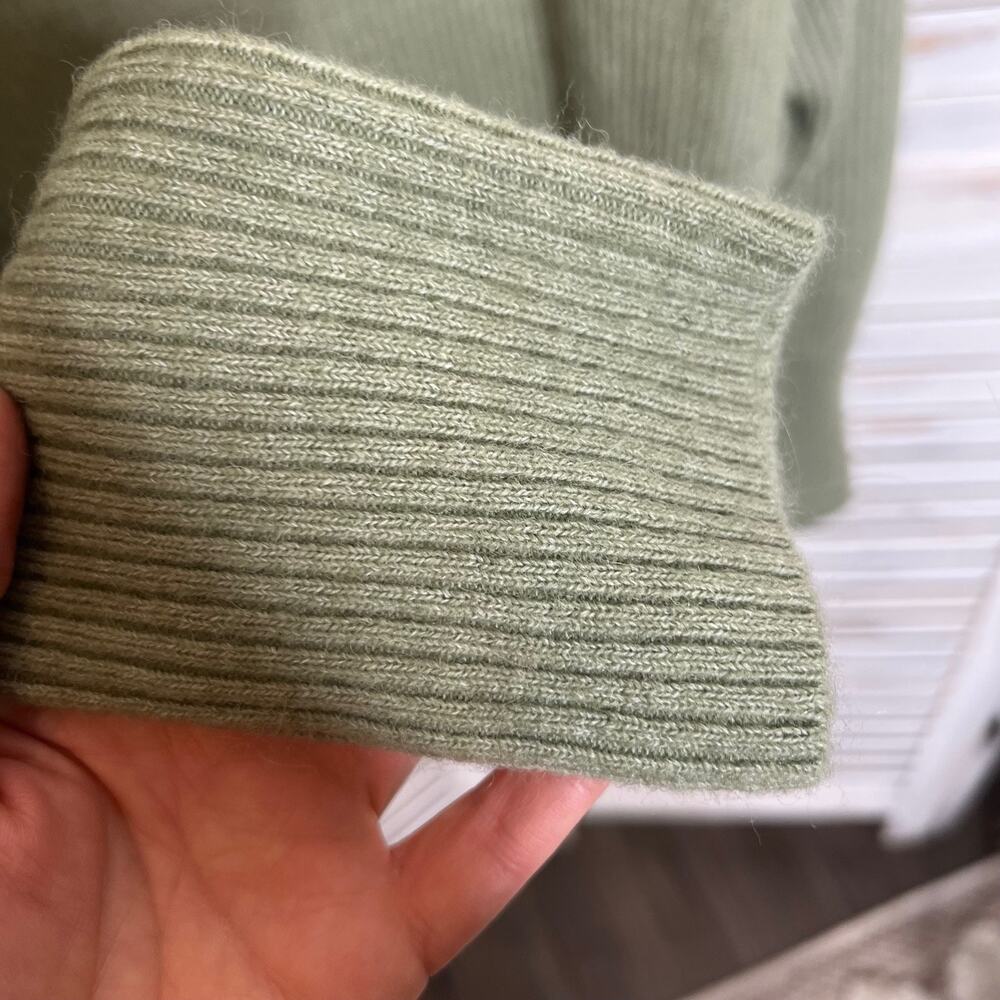 Quince Olive Green Turtleneck Sweater - Picture 9 of 16